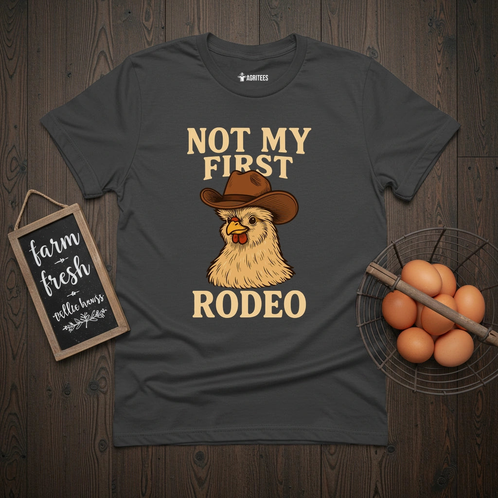 Not my First Rodeo Silkie Chicken T-Shirt