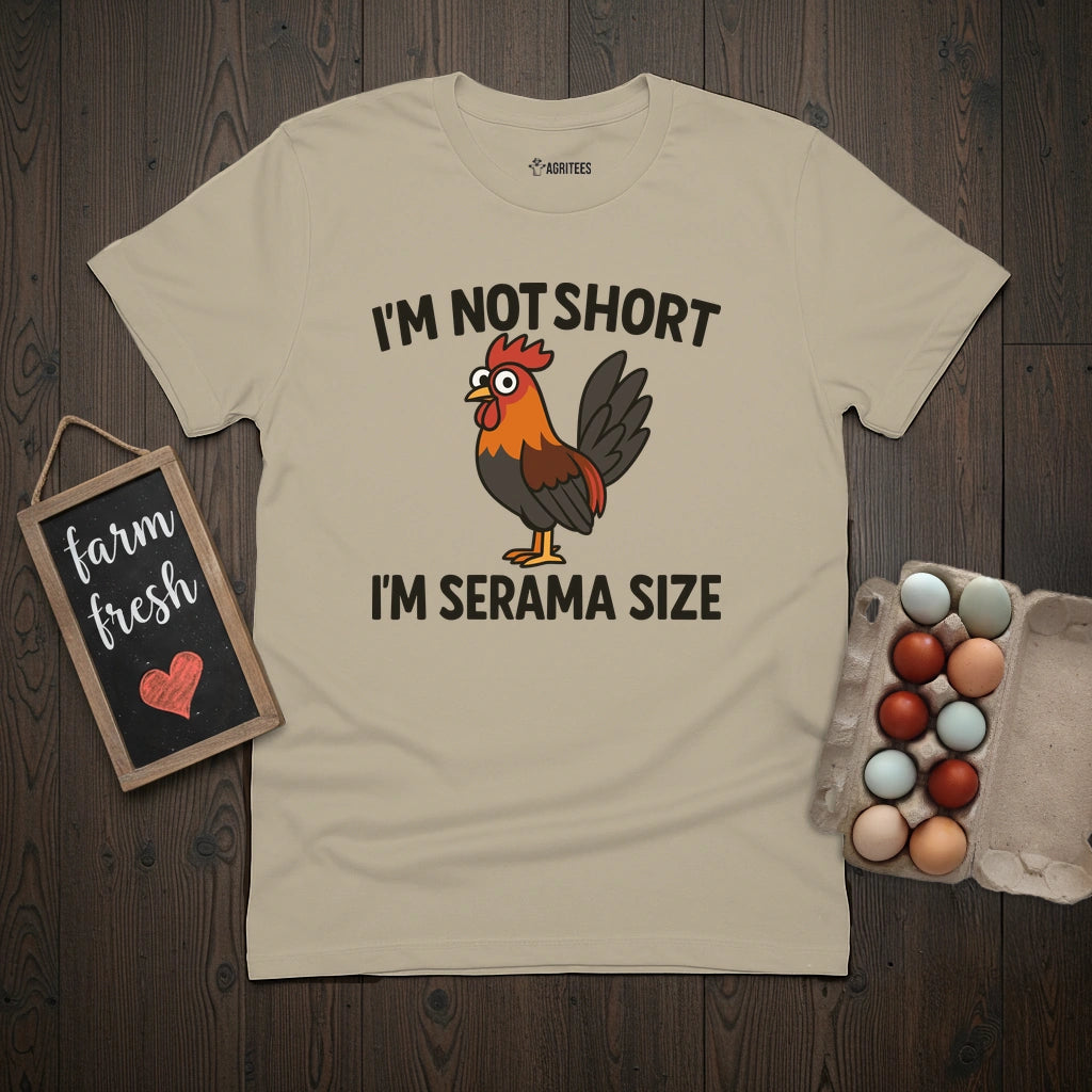 Serama Size Chicken T-Shirt