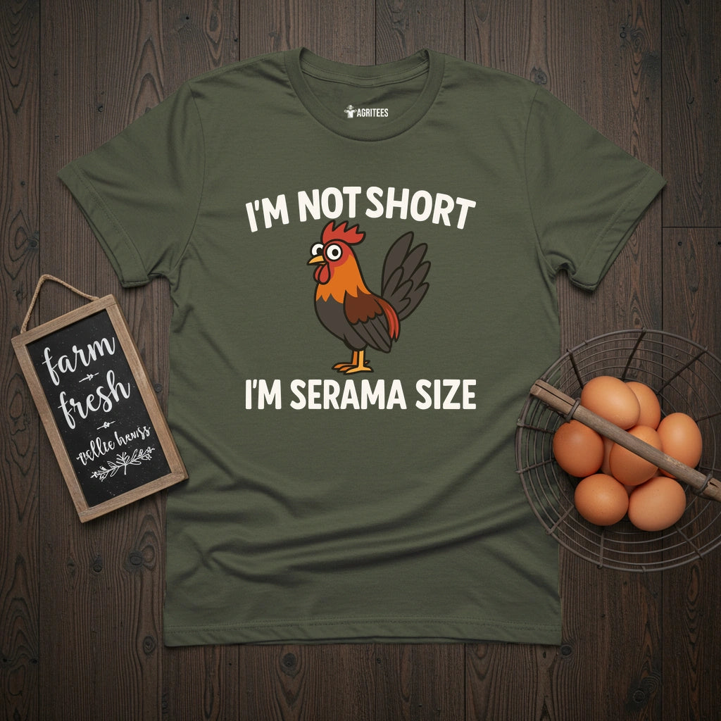 Serama Size Chicken T-Shirt