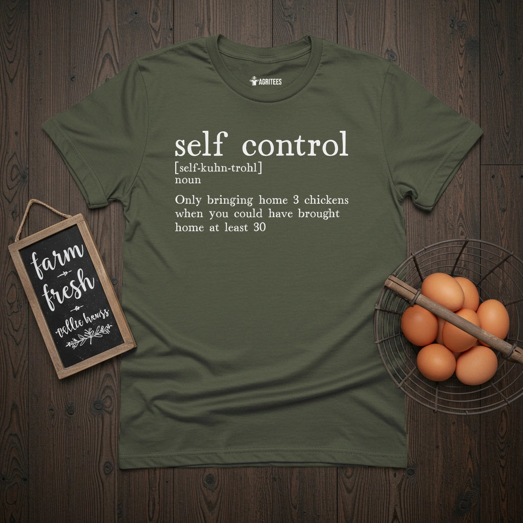 Self Control Chickens T-Shirt