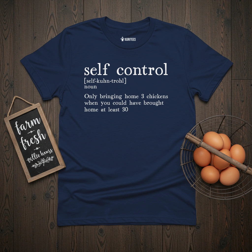 Self Control Chickens T-Shirt