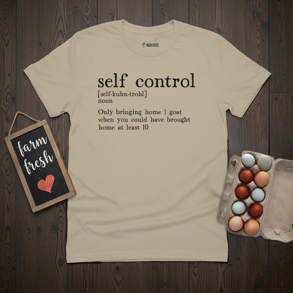 Self Control Goat T-Shirt