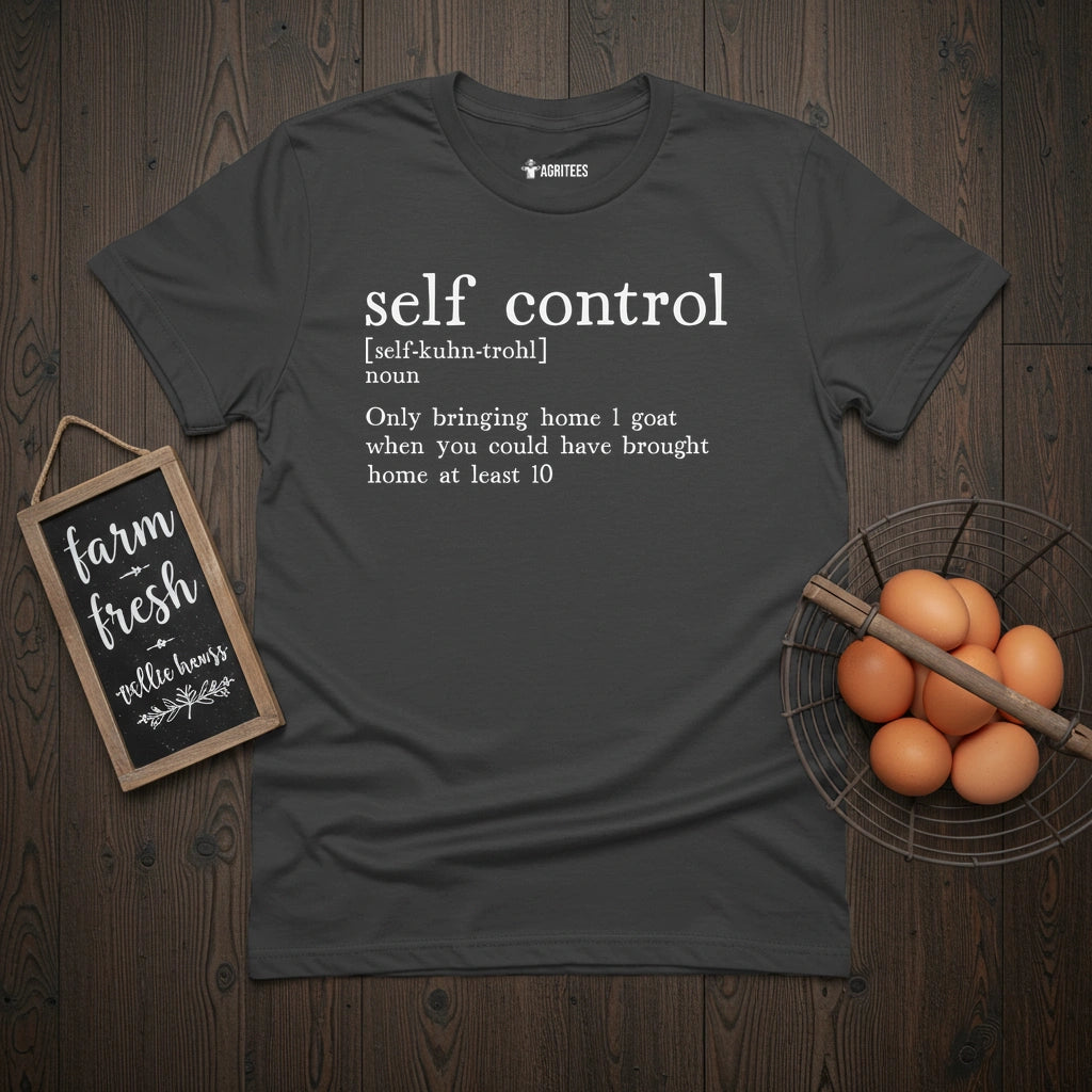 Self Control Goat T-Shirt