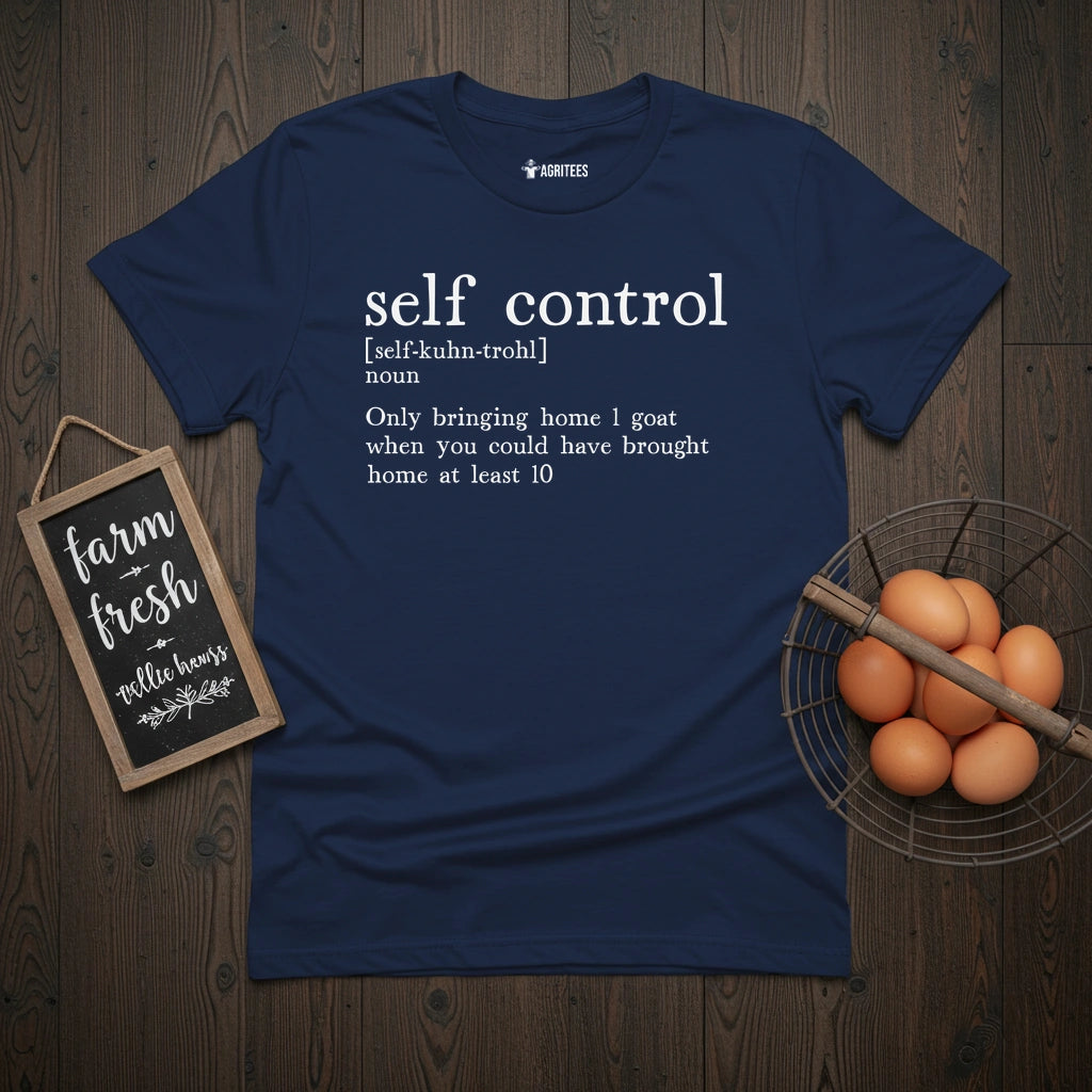 Self Control Goat T-Shirt