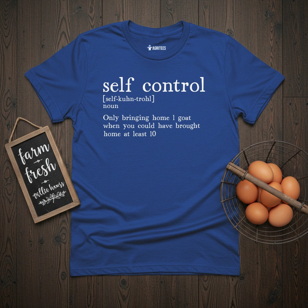 Self Control Goat T-Shirt