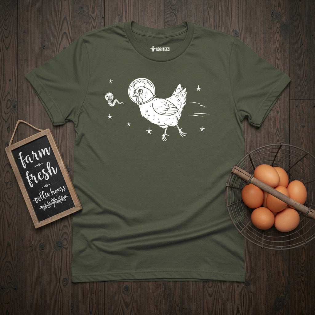 Space Chicken T-Shirt