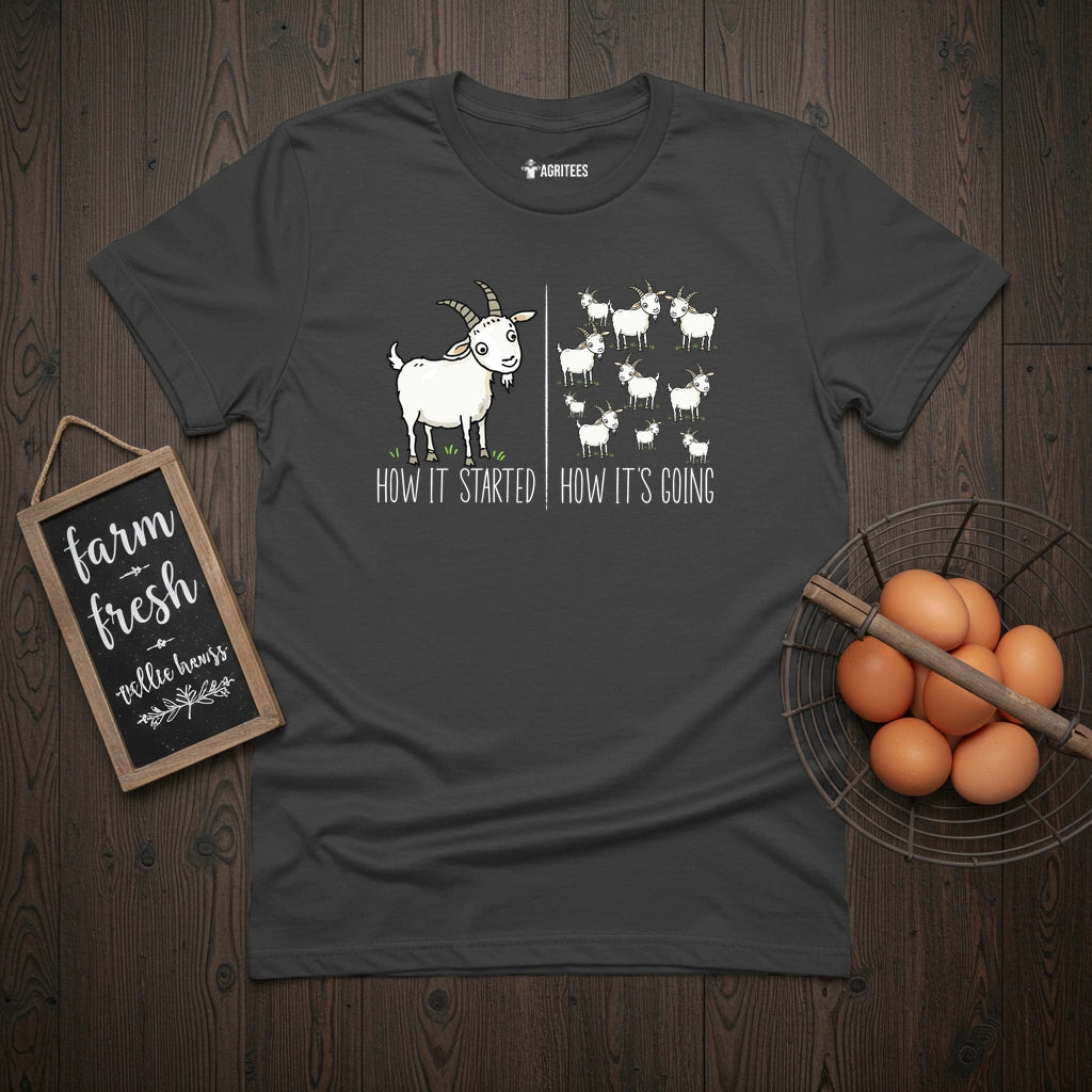How It Started Goat T-Shirt