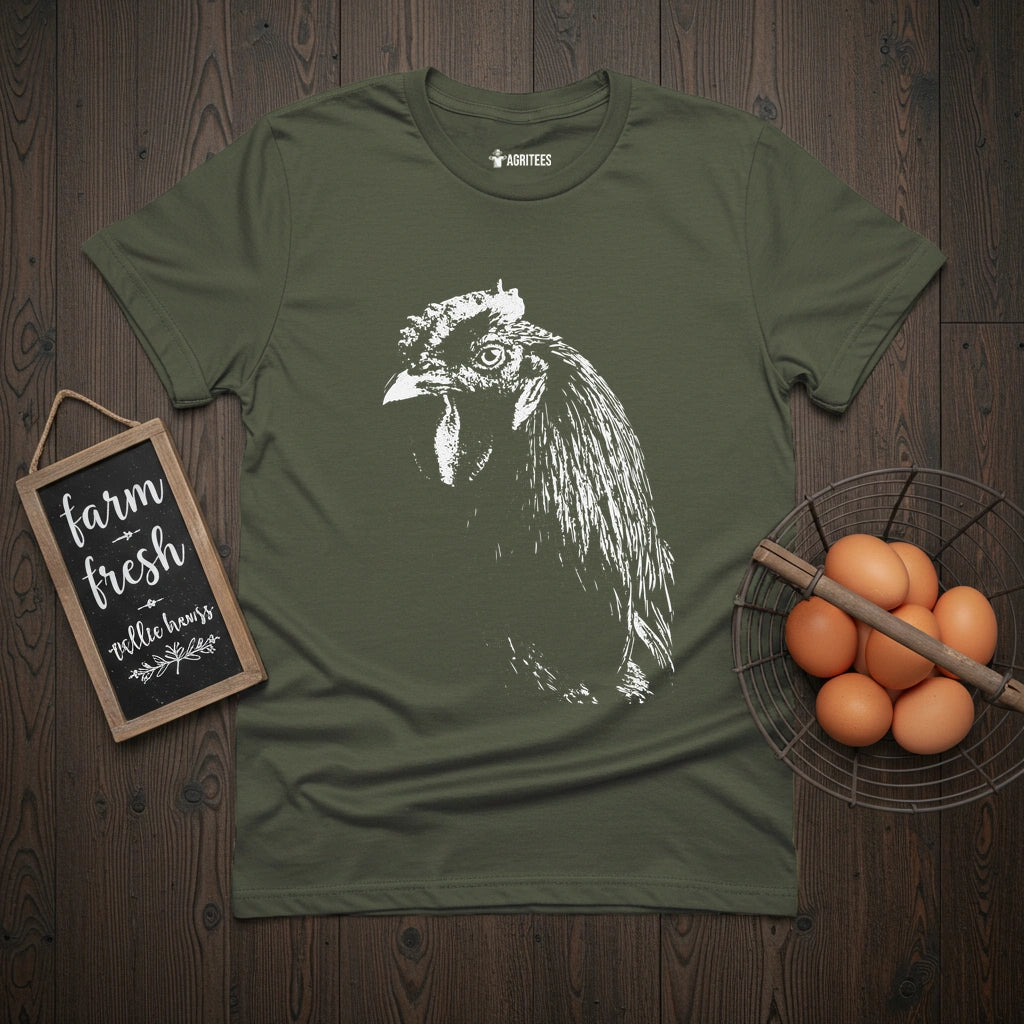 High Contrast Your Own Chicken T-Shirt