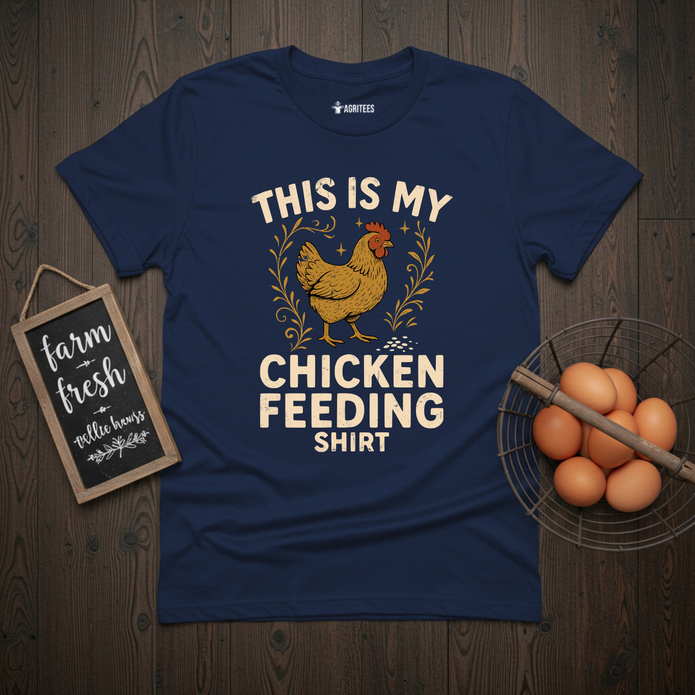 Vintage This Is My Chicken Feeding Shirt T-Shirt