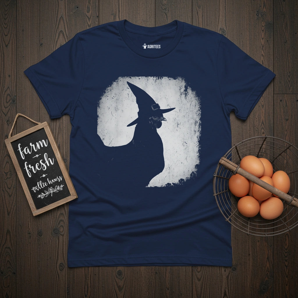 Vintage Chicken Witch T-Shirt