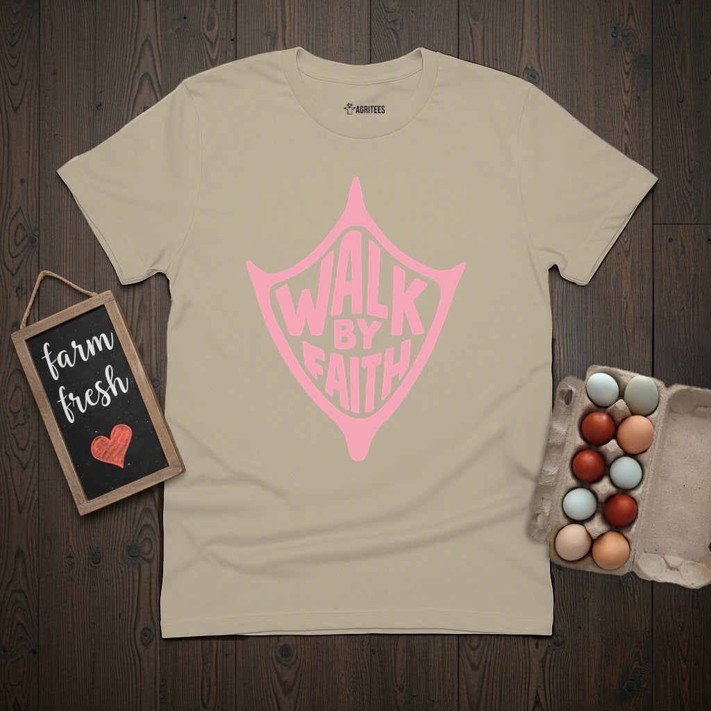 Walk By Faith Duck T-Shirt