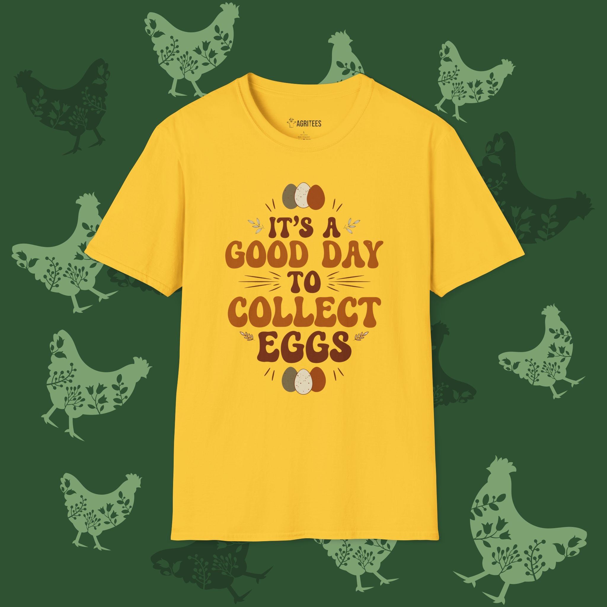 Good Day To Collect Eggs Groovy T-Shirt
