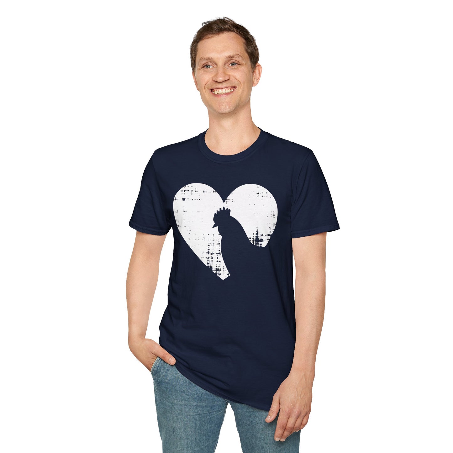 Hen Heart Chicken Lover T-Shirt