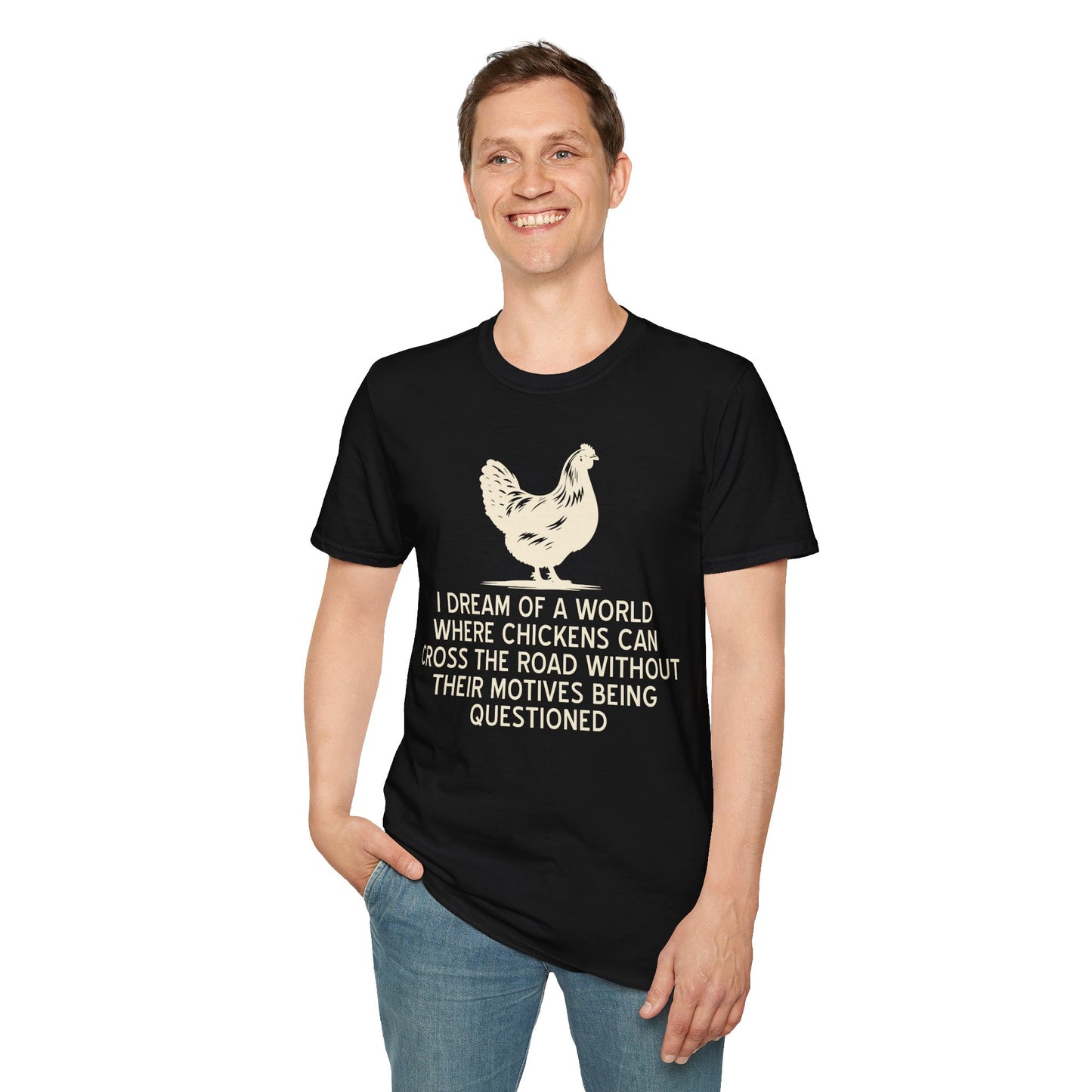 Chicken Crossing The Road T-Shirt