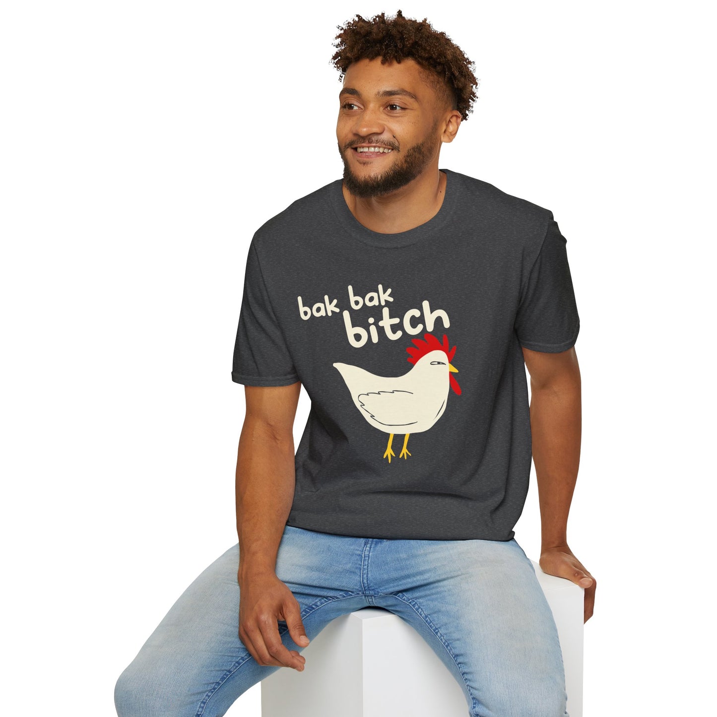 Bak Bak Bitch Funny Chicken T-Shirt