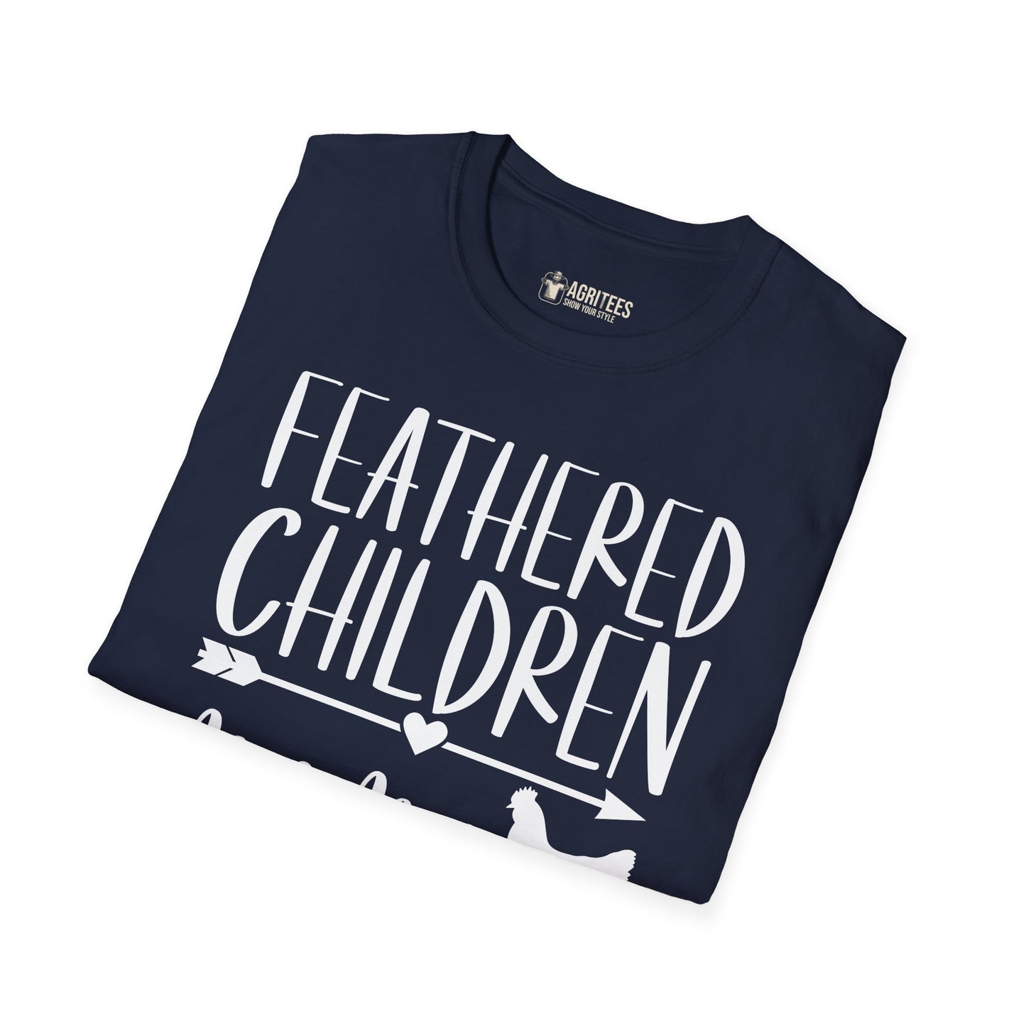 Feathered Children Mama T-Shirt. Funny Mother's day Gift