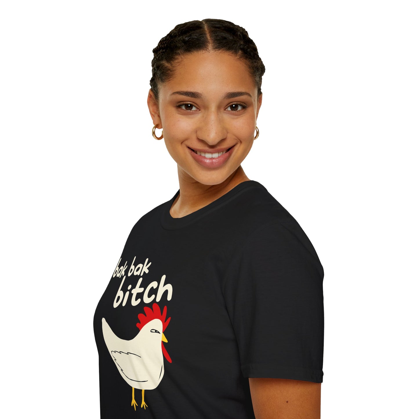 Bak Bak Bitch Funny Chicken T-Shirt