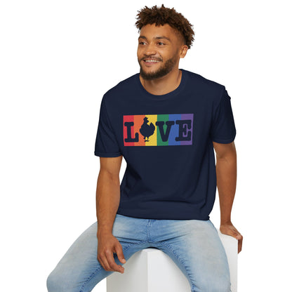 LGBT Supporter Chicken Lover T-Shirt