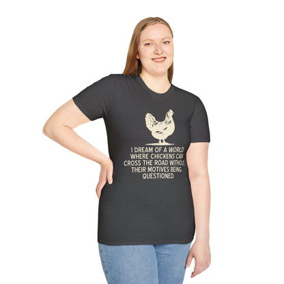 Chicken Crossing The Road T-Shirt