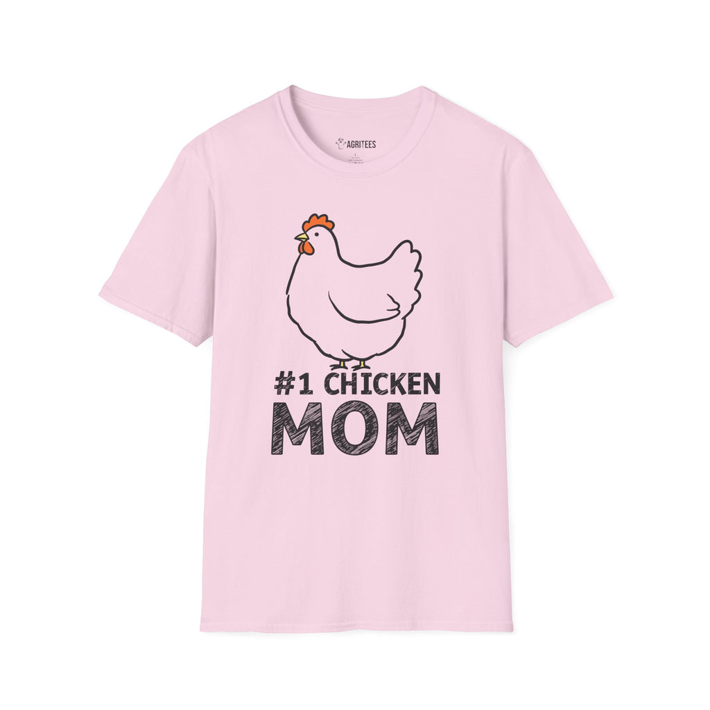 #1 Chicken Mom T-Shirt