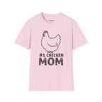 #1 Chicken Mom T-Shirt