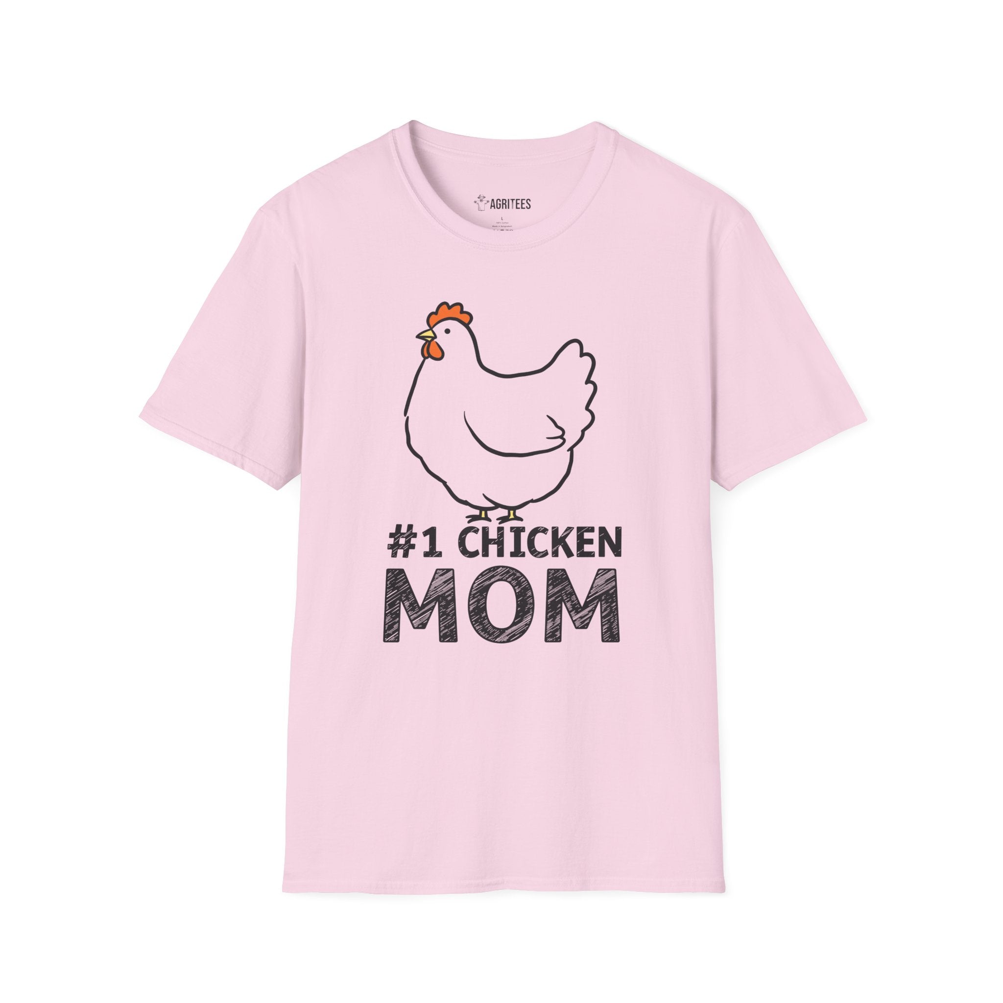 #1 Chicken Mom T-Shirt