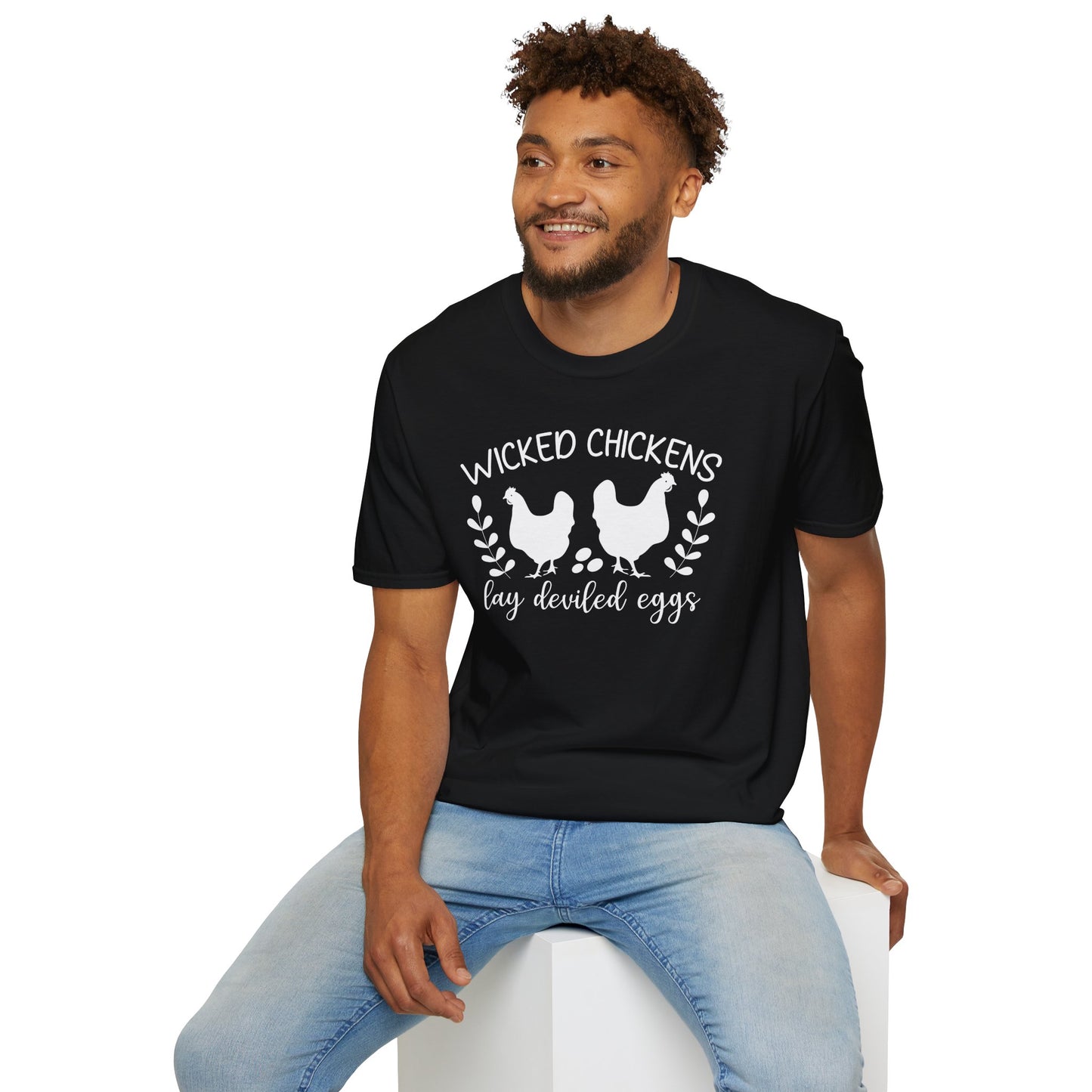 Wicked Chickens Lay Deviled Eggs T-Shirt