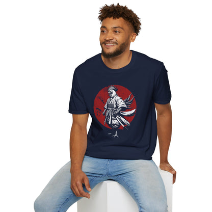 Asian Samurai Rooster Warrior T-Shirt