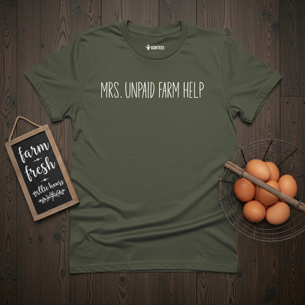 Unpaid Farm Help T-Shirt