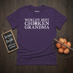 World's Best Chicken Grandma Hen T-Shirt