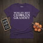 World's Best Chicken Grammy Hen T-Shirt