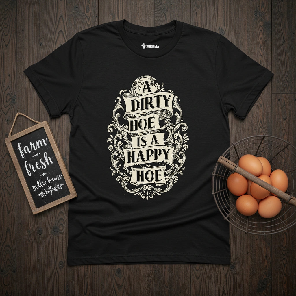 Dirty Hoe Happy Hoe T-Shirt
