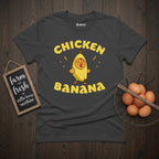 Cute Chicken Banana T-Shirt