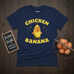 Cute Chicken Banana T-Shirt