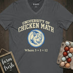 University of Chicken Math V-Neck