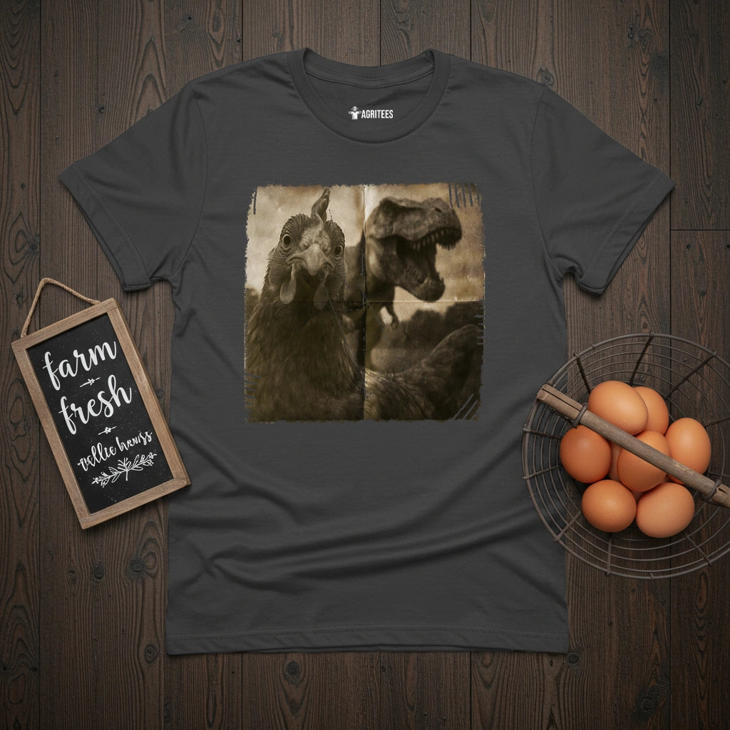 Family Photo Chicken T-Shirt