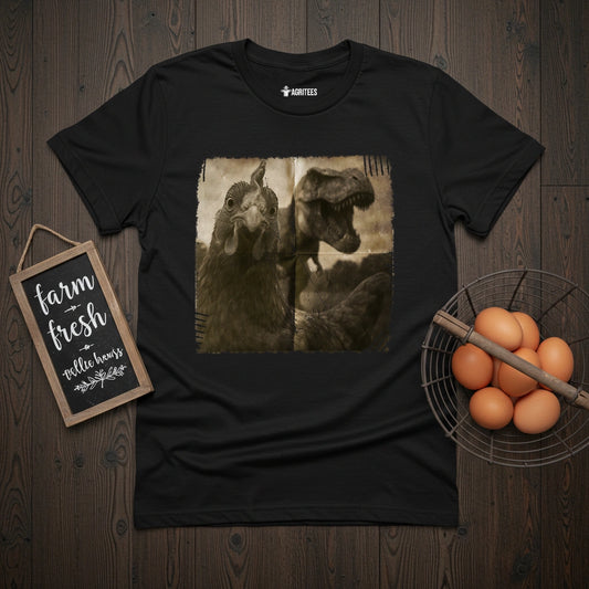 Family Photo Chicken T-Shirt