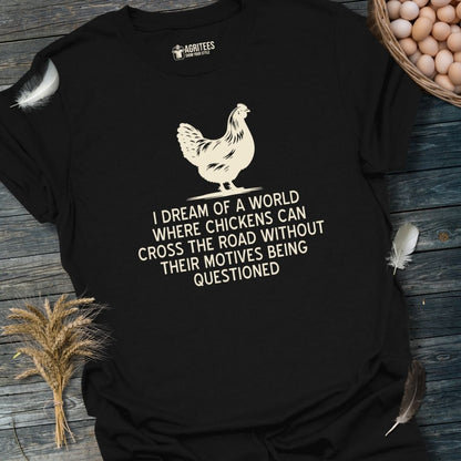 Chicken Crossing The Road T-Shirt