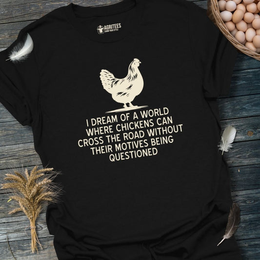 Chicken Crossing The Road T-Shirt