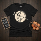Doin Hoe Shit Pin-up T-Shirt