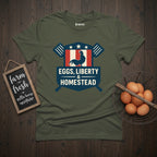 Eggs Liberty Homestead T-Shirt