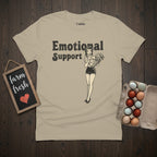 Emotional Support Chicken Pinup T-Shirt