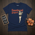 Emotional Support Chicken Pinup T-Shirt