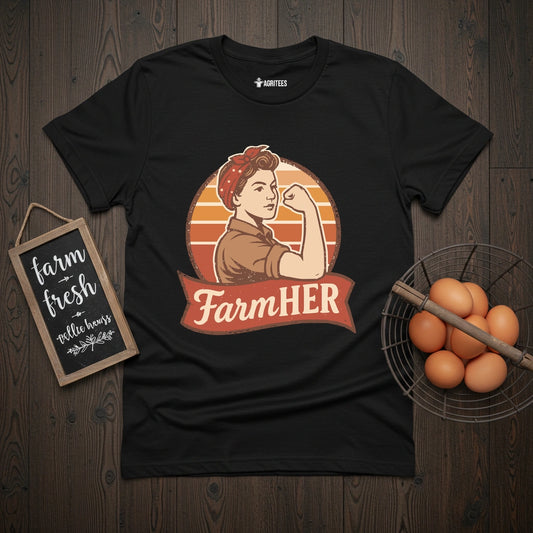 FarmHER Retro T-Shirt