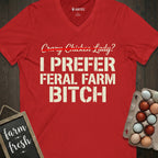 Feral Farm Bitch V-Neck