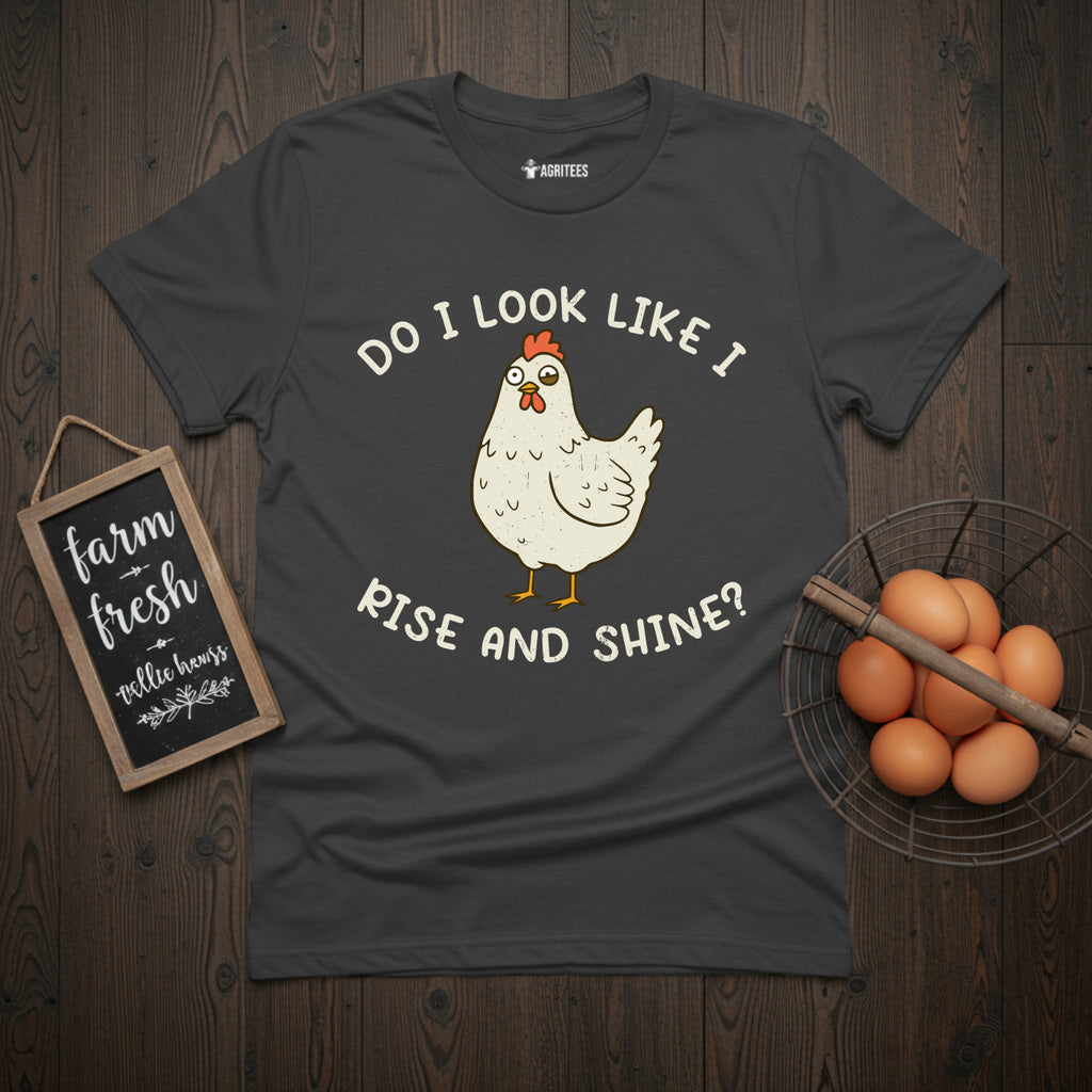 Do I Look Like I Rise and Shine? T-Shirt