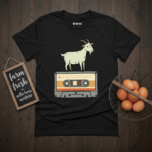 Goat on a Cassette T-Shirt