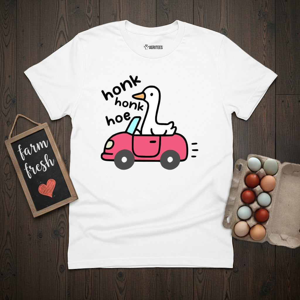 Honk Honk Hoe Duck T-Shirt