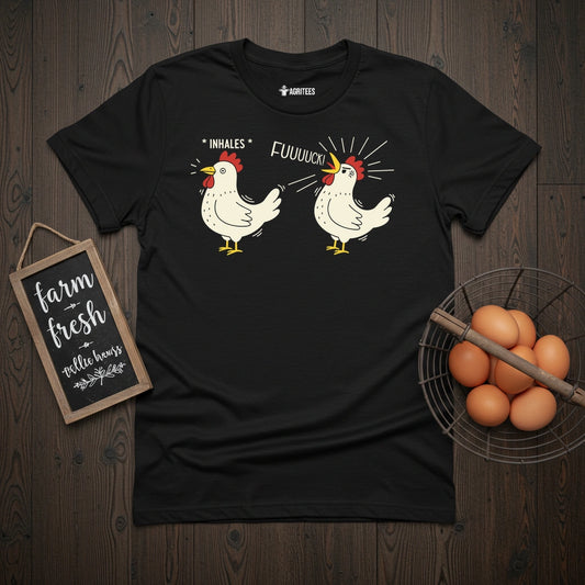 Inhales Chicken T-Shirt