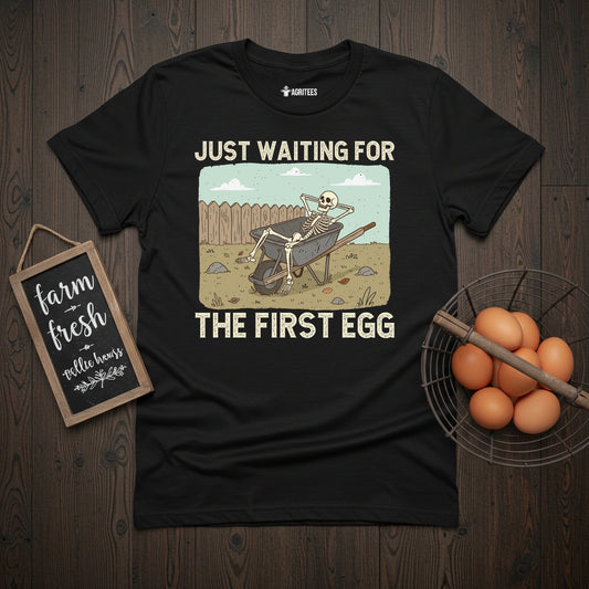 Waiting For The First Egg T-Shirt